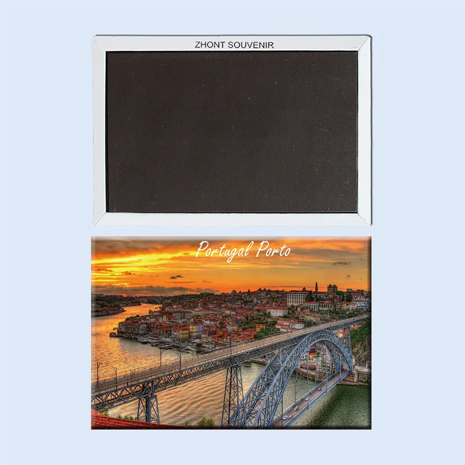

Portugal, Porto, Ponte Luis bridge 22400 Souvenirs of Worldwide Tourist; gifts for friend. Home Furnishing decoration.Magnet.