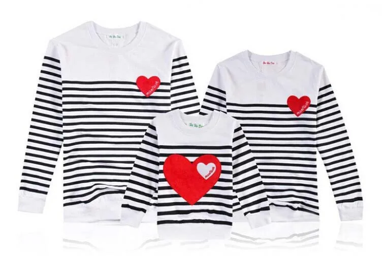 Семейный Модный осенне зимний/Весенний семейный хлопковый комплект одежда для