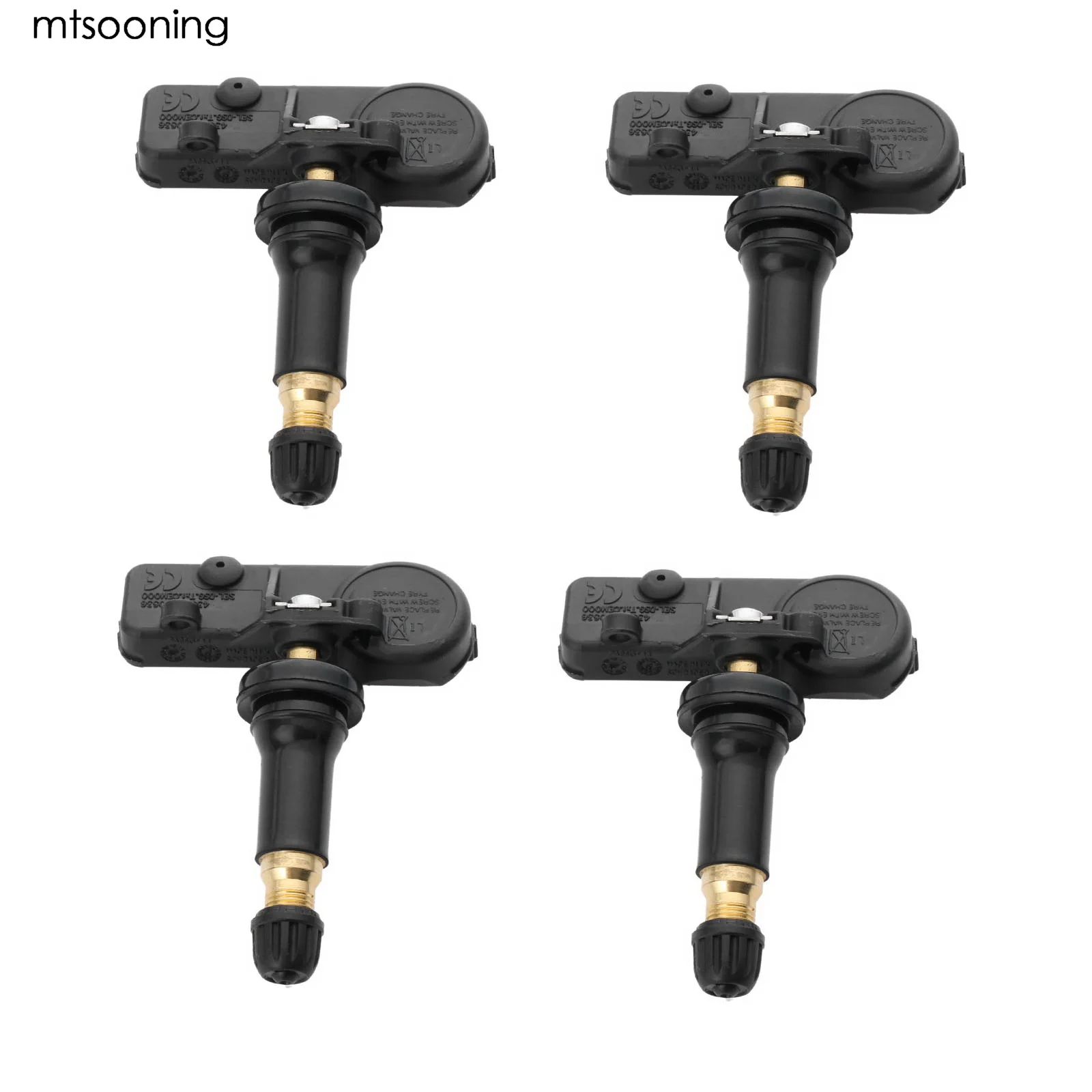Mtsooning 4 шт. датчик давления в шинах TMPS 9683420380 433 МГц Новинка для 2006 2014 PEUGEOT Partner Pa0083 508