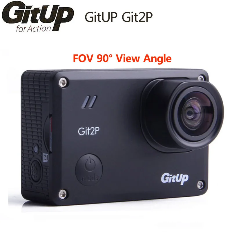 GitUp Git2P действие Камера Wi Fi 2 К Sports DV Стандартный Edition 16MP 90 градусов объектив