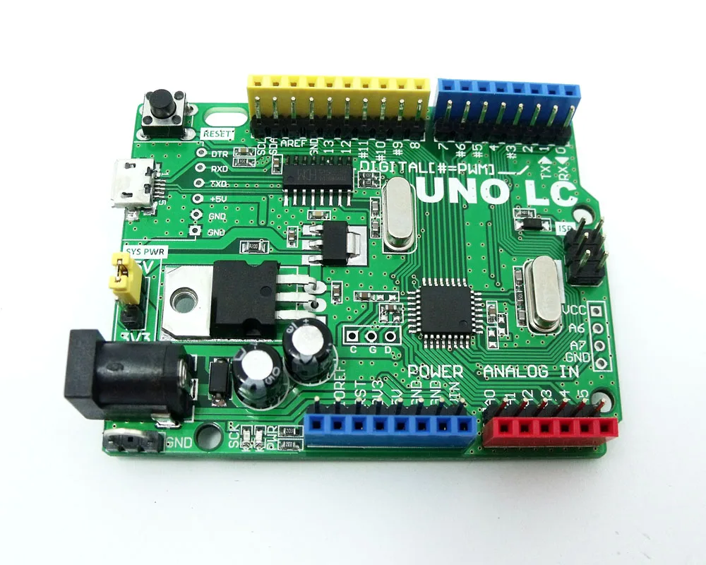 Massduuno R3 LC MD-328D 5 в 3,3 В макетная плата для Arduino совместимая низкая стоимость высокая производительность 10 12 16 бит ADC inhaos
