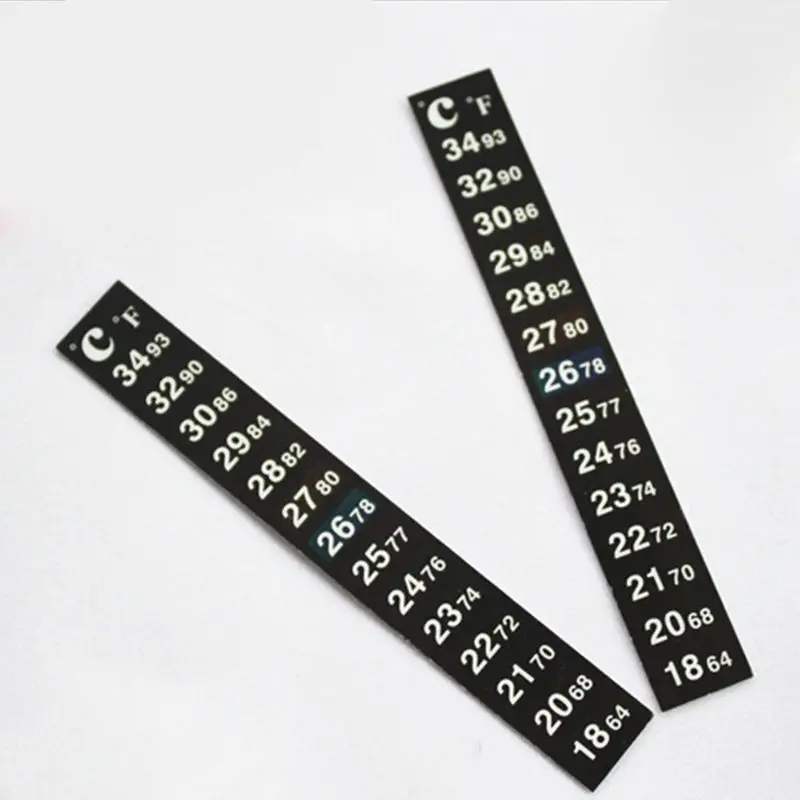 100 х аквариумных аквариумов термометр Температурная наклейка палка-на
