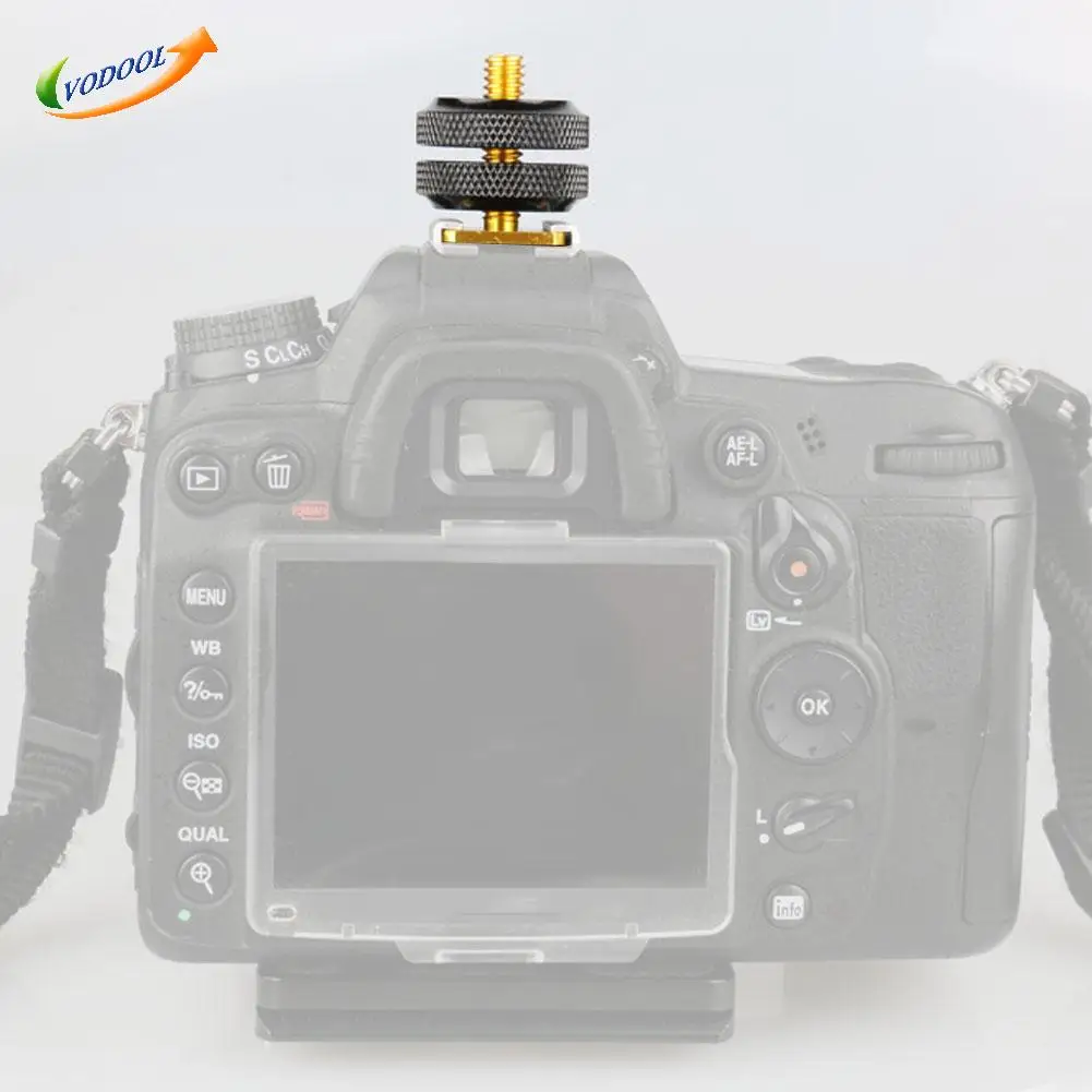 VODOOL 1 шт. Горячий башмак для Nikon аксессуары 1/4 &quotштатив винт адаптер держатель