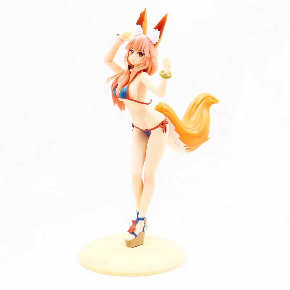1/6 Fate/Grand Order Tamamo no Mae Berserker лиса уши хвост купальный костюм ПВХ фигурка