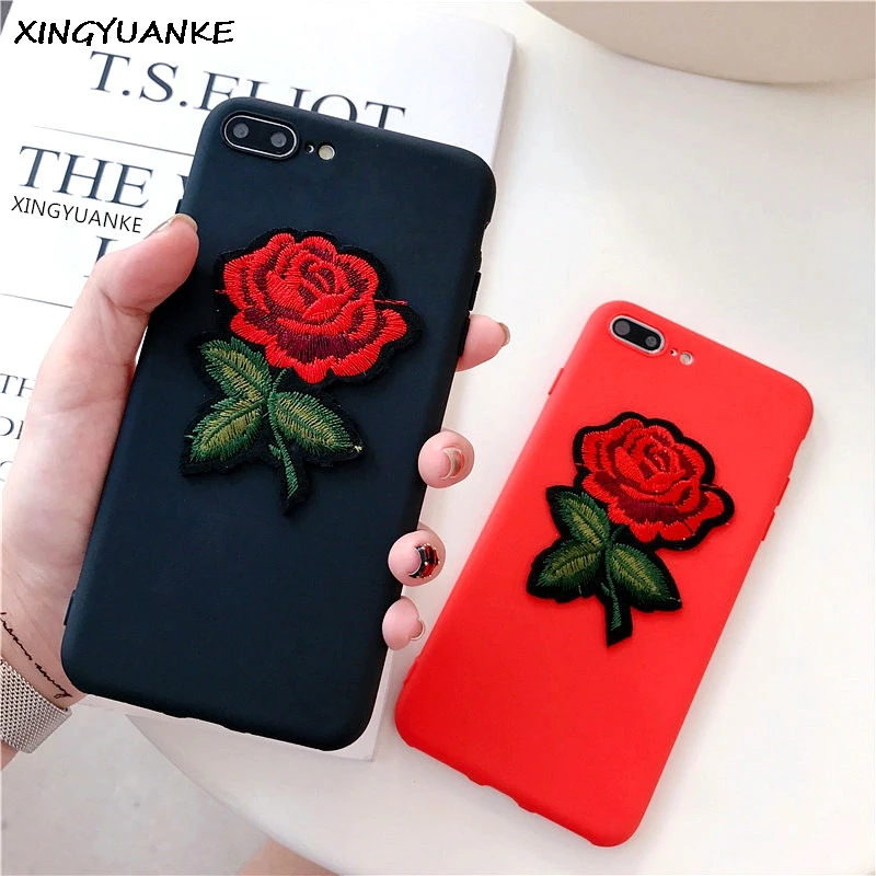 XINGYUANKE 3D Роскошные розы чехол для Xiaomi Redmi Note 5 Чехол милые цветочные Coque Pro