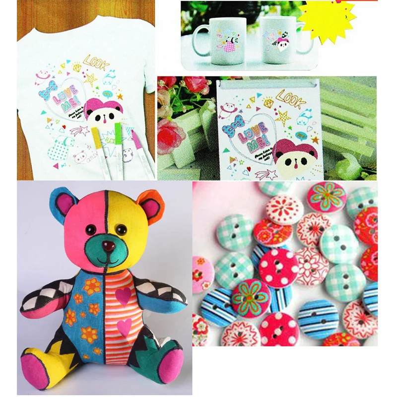 Бианьо 7/13 цветов Ткань футболка Лайнер Маркер водостойкая керамическая DIY