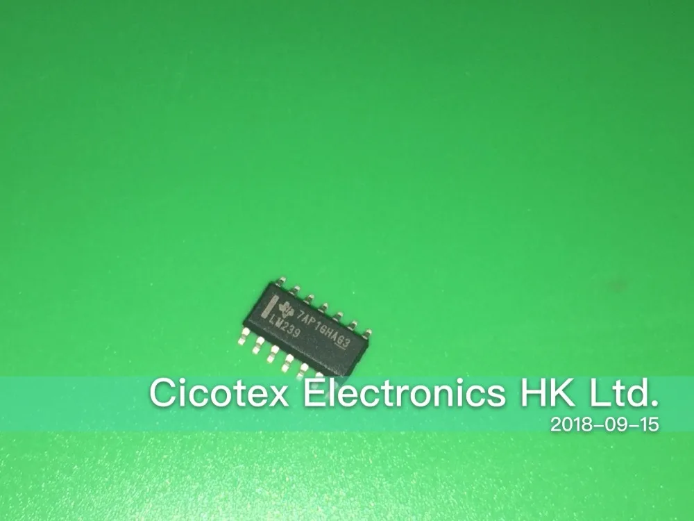 

Free Shipping 10pcs/lot LM239DR SOP14 IC QUAD DIFF COMPARATOR 14-SOIC LM239