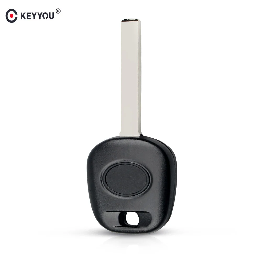 KEYYOU 10 шт. пустой чехол для ключа с транспондером Toyota Corlla Сменный Чехол