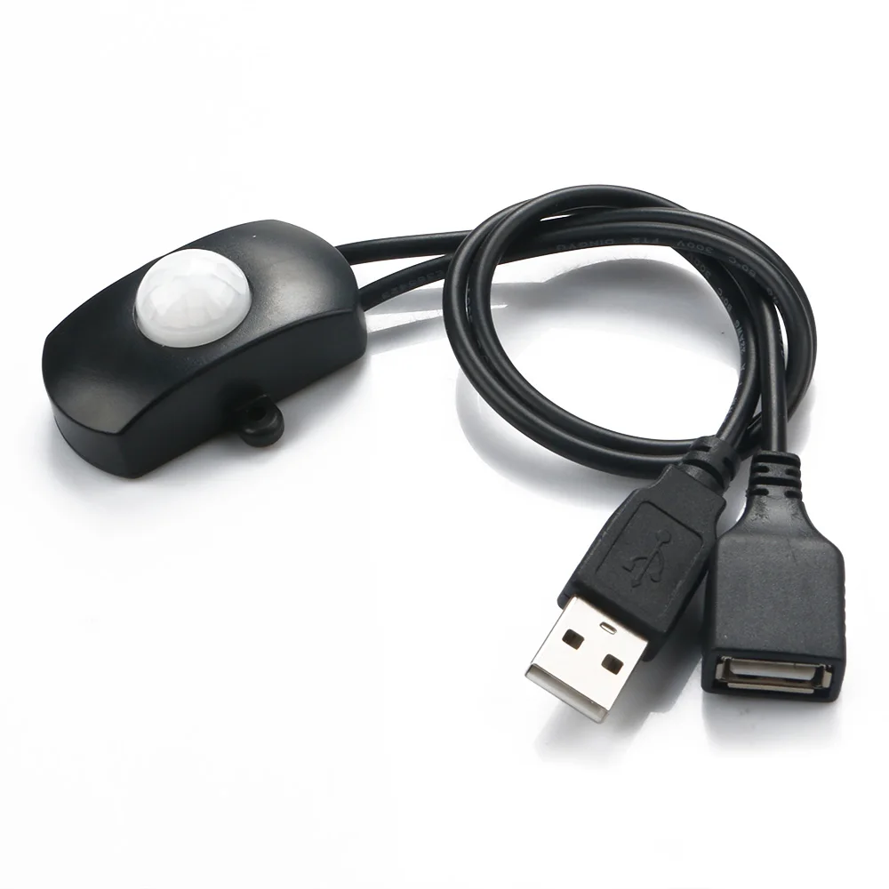 Миниатюрный pir датчик движения с переключателем Светодиодная лента инфракрасным