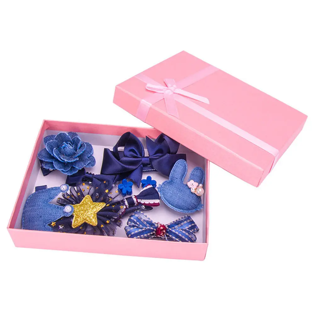 2019 Emmababy Cute Kids Baby Headband Girls Crown Hair Clip Ribbon Bowknot 10 Styles Of In Box | Детская одежда и обувь