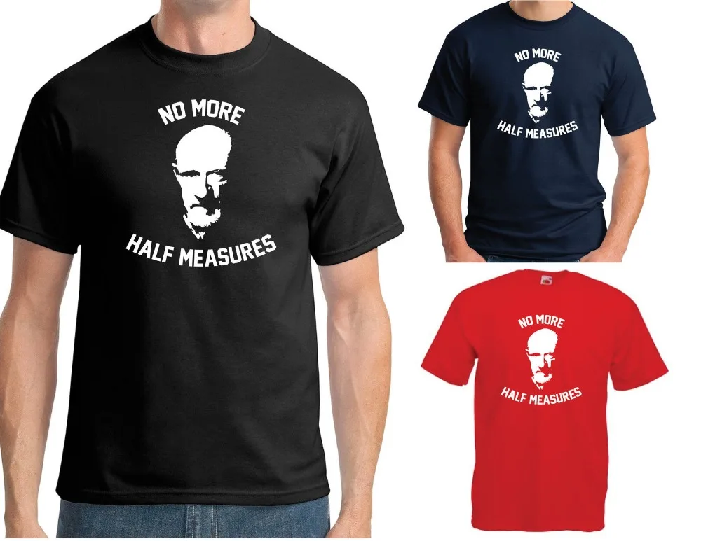Новая модная крутая Повседневная футболка Майк эрмантраут с надписью NO MORE HALF