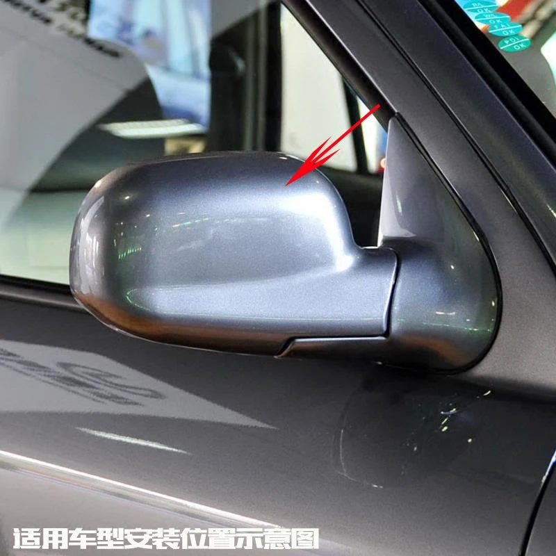 Автомобильные зеркальные накладки декоративные рамки для hyundai Santa Fe 2005-2012 Авто экстерьер автостайлинг