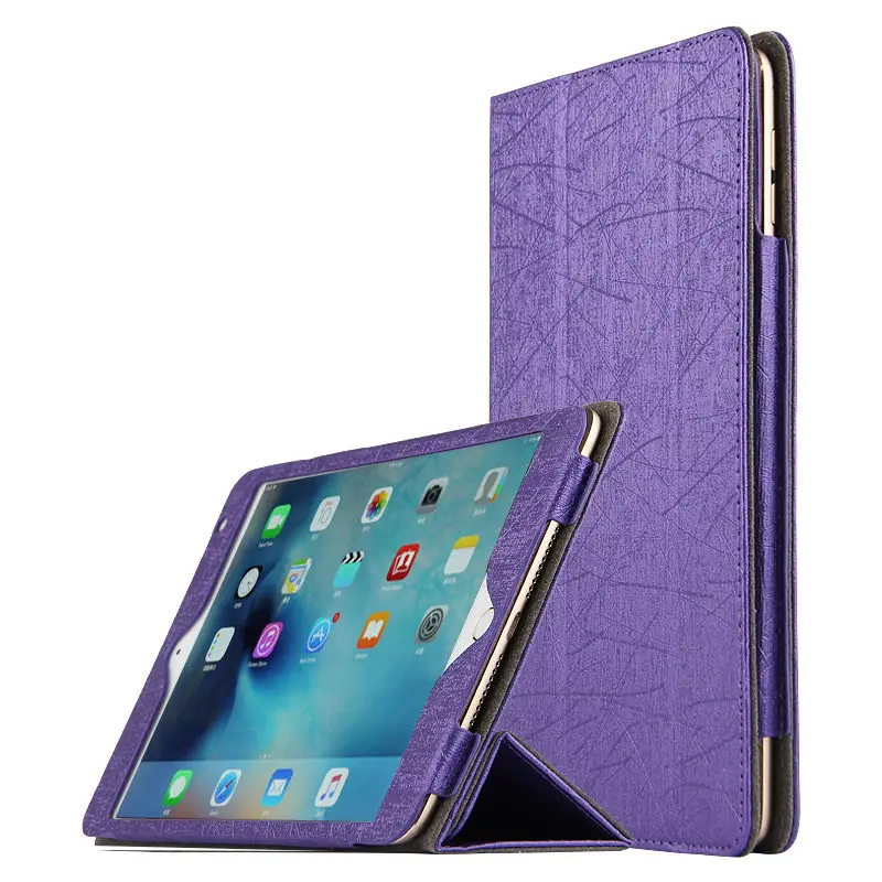 Чехол для Apple iPad Air, защитный кожаный чехол с подставкой, смарт-чехол для Apple iPad 5, планшет, 9,7 дюймов, защита - Цвет: Violet