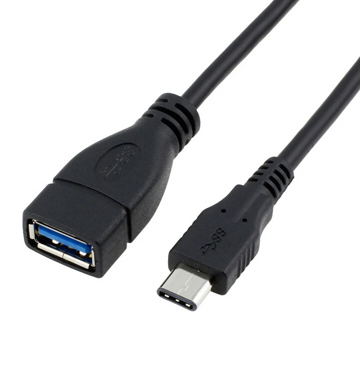 High Quality USB 3.1 Type-C To 3.0 AF OTG Data Cable For Apple Macbook Leshi Mobile Phone 1m | Электроника