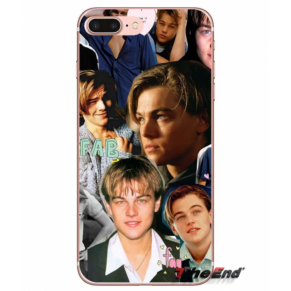 Для iPhone X 4 4S 5 5S 5C SE 6 6S 7 8 Plus Samsung Galaxy J1 J3 J5 J7 A3 A5 2016 2017 leonardo dicaprio красивый чехол с