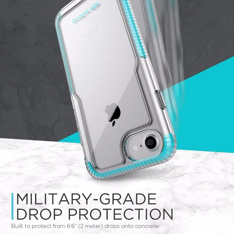 X-Doria Impact Pro Чехол для iPhone SE2 7 8 Phone Plus научно доказанная защита от падения |