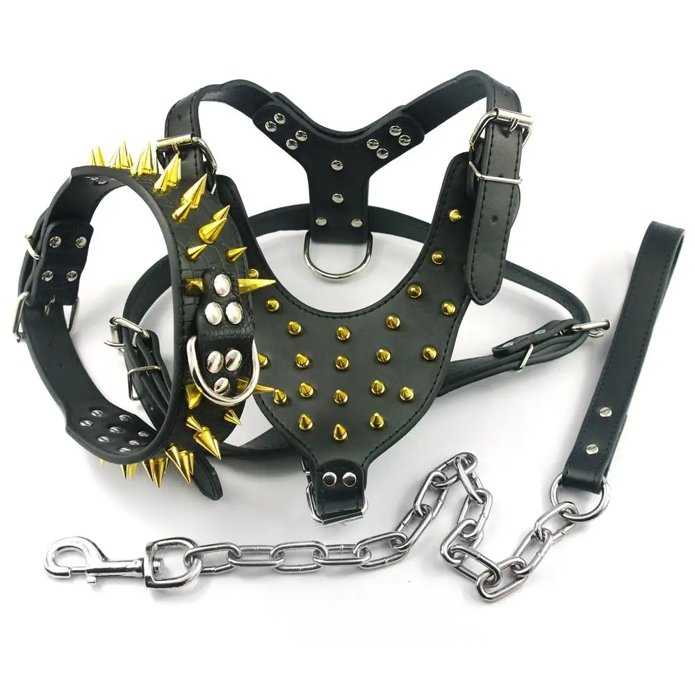 Подвеска для собак с шипами и ошейником 5 цветов 3 размера | Дом сад