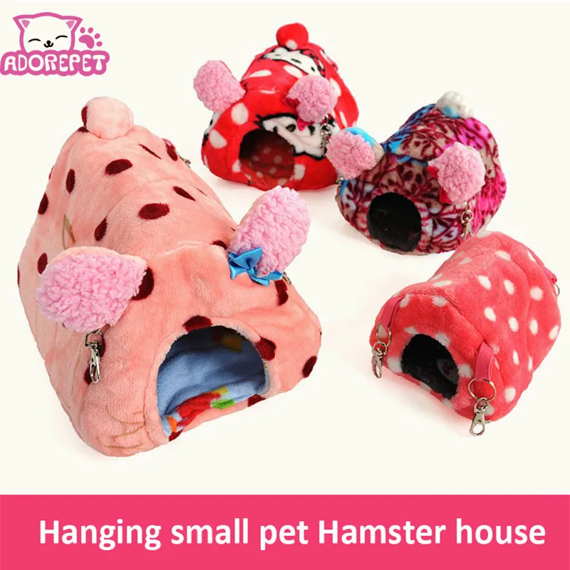 Милый зверек любимая кролик хомяк дом кровать Rat белка морская свинка зимние