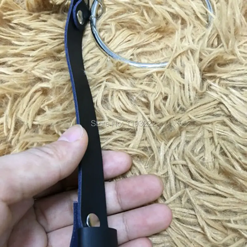 Панк готический пастельный бондаж воротник ручной работы кожа преувеличенный