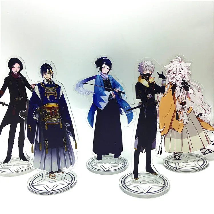 Touken Ranbu Online Kashuu Kiyomitsu Mikazuki Munechika фигурка на акриловой подставке настольное