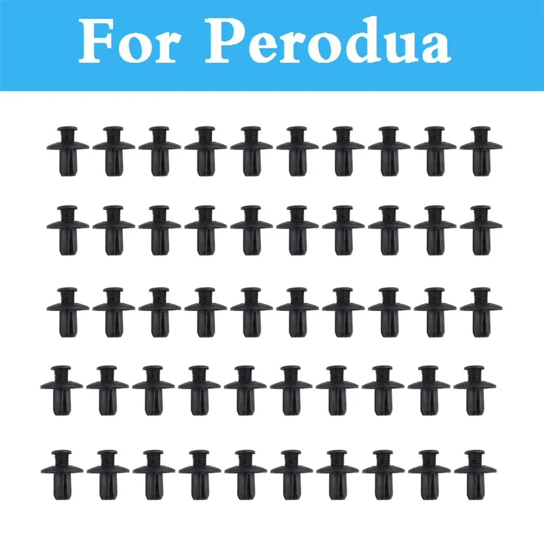 8 мм Автомобильные пластиковые заклепки крепежи для брызговика бампера