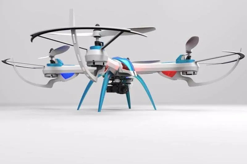 Yizhan Тарантул X6 2,4G 6-осевой Квадрокоптер с дистанционным управлением Drone RC вертолет с HD Камера PK Syma x8c x8w