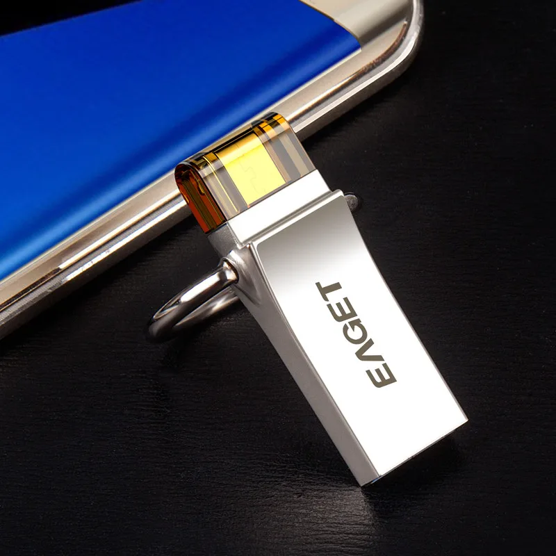 EAGET V90 USB Флешка 32 ГБ OTG 3 0 Pen Drive 16 флешки 64 мини Stick для смартфонов на базе Android PC|drive
