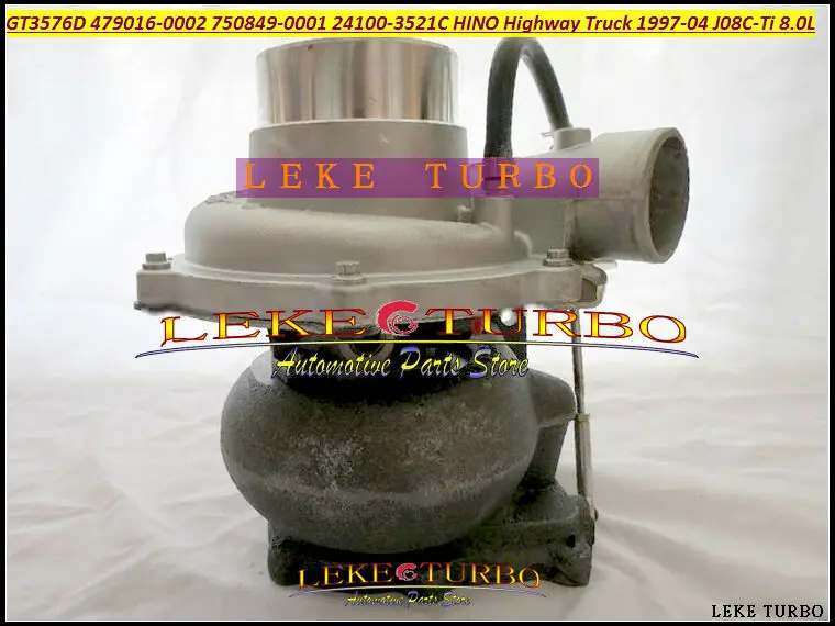 GT3576D 479016 750849 750849-5001S 241003521C 241003251 Турбокомпрессор для HINO Highway TRUCK FD FE FF GC J08C-Ti л |