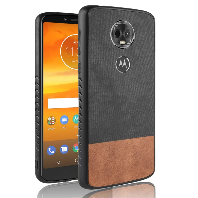 Чехол для Motorola Moto E5 Plus чехол ковбойский ПК + ТПУ роскошный кожаный XT1944 | Мобильные