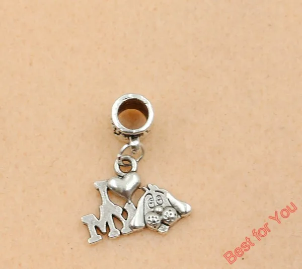 5 шт. античный серебряный тональный браслет с животными лошадь Бабочка овечка