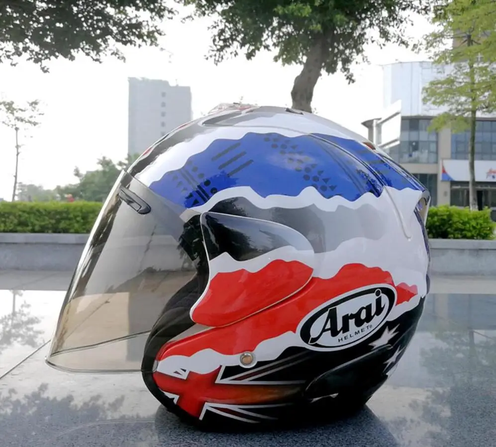 2019 Новинка для ARAI Новый мотоциклетный шлем гоночный беговые полушлем мужские и