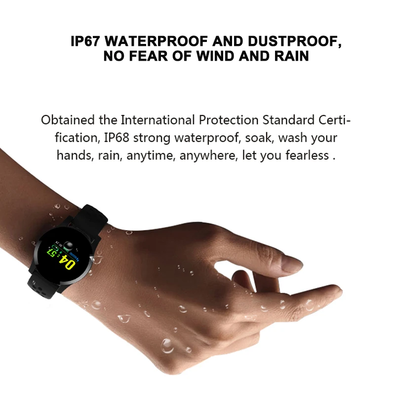 2019 спортивные Смарт часы для мужчин монитор сердечного ритма кровяное давление