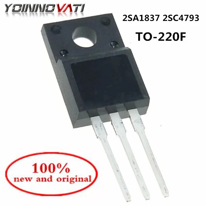 2SC4793 2SA1837 A1837 C4793 TO 220F усилитель звуковой мощности (1 пара) 100% новый и