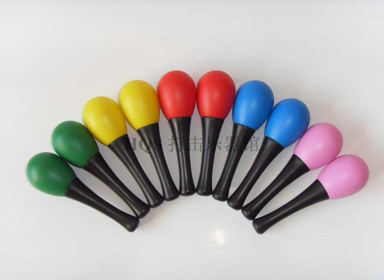 10pcs Orff Percussion Instrument Ukulele Guitar Partner Sand Sound Hammer Maraca | Спорт и развлечения