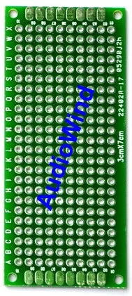 

( 100 pcs/lot ) Double-Side Prototype PCB,Universal Board, 30x70mm.