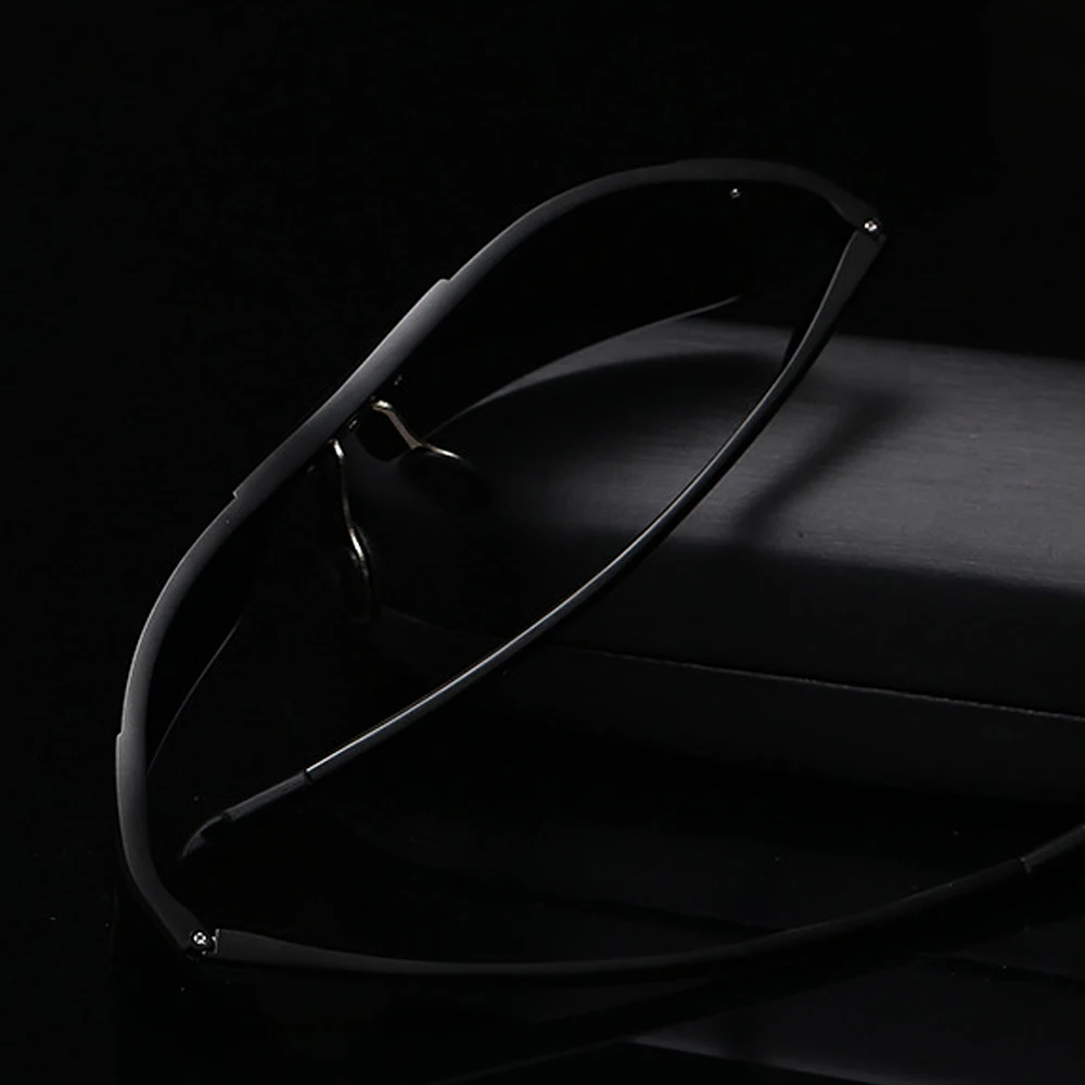 Aoron алюминиево магниевый мужские солнцезащитные очки поляризованные спортивные