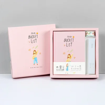 Style-08 A5 Kawaii notebook Set планировщик, органайзер, личный дневник Dokibook, милый подарок, мультяшный блокнот для путешествий, блокнот, канцелярские принадлежности - Цвет: Style-08