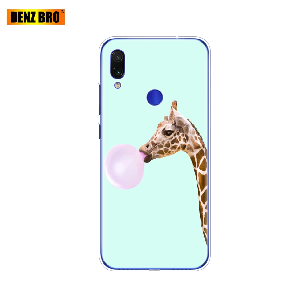 61892 Для Xiaomi Redmi Note 7 силиконовый мягкий ТПУ с рисунком для Xiaomi Redmi NOTE 7 PRO Чехол 6,3 дюймов Funda Coque Redmi Note7 чехол бампер - Цвет: 61892