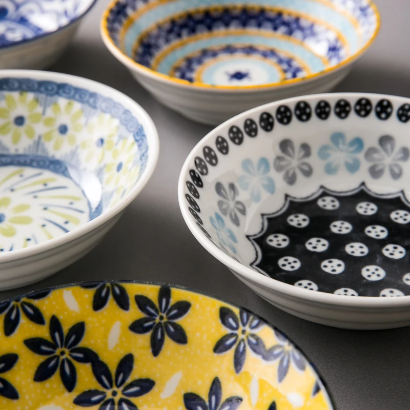 Сделано в Японии красочные керамические чаши фарфоровая табельная посуда