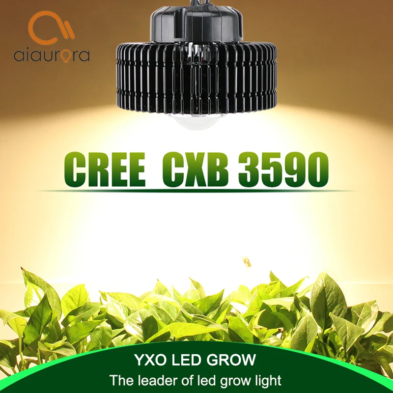 CREE CXB3590 100W COB светодиодный Grow светильник полный спектр Светодиодные промышленные