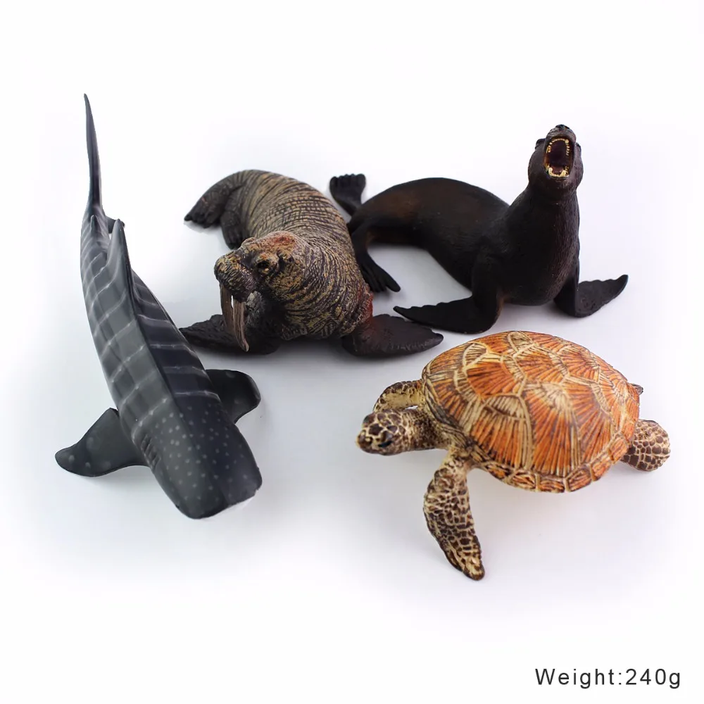 Wiben Sea Life морская черепаха Кит морской лев моделирование модель животного экшн и