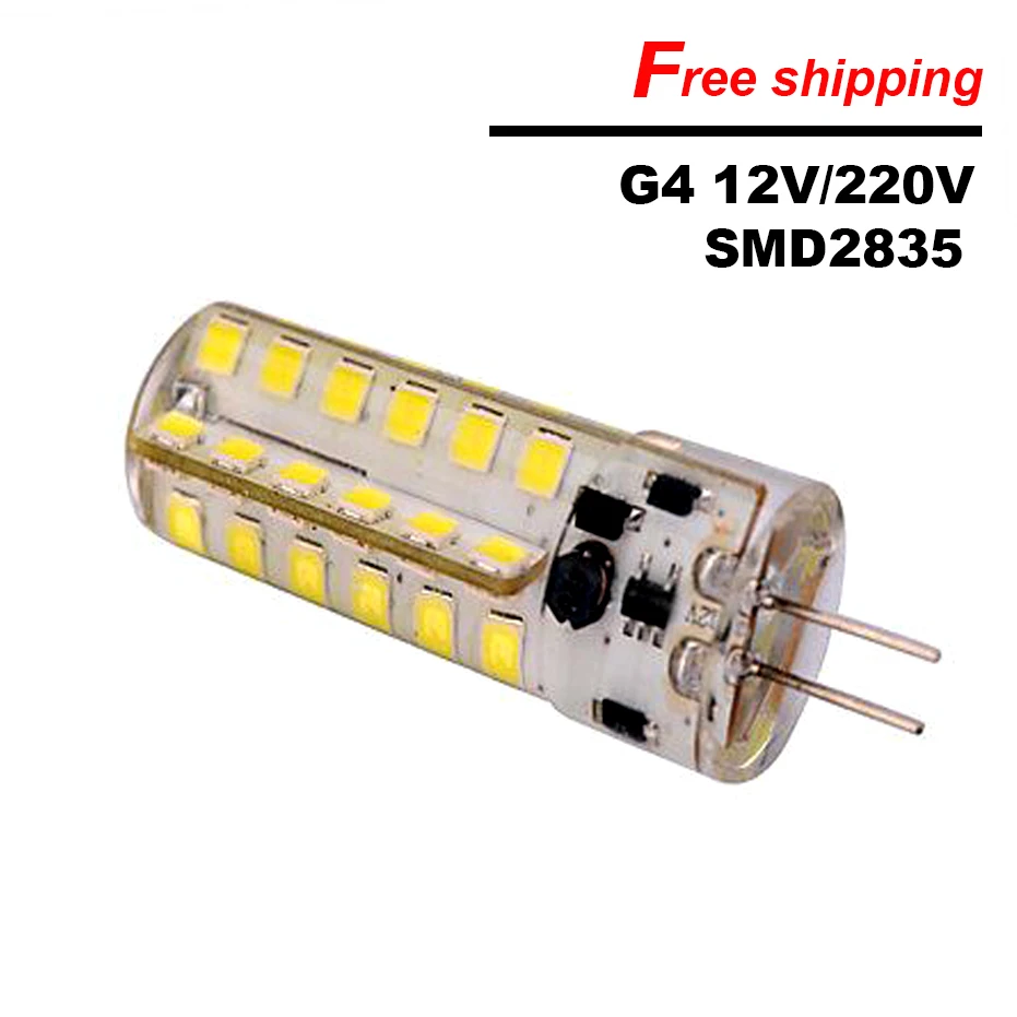 Распродажа светодиодная лампа G4 220 В 12 5 Вт лампочка 48 Светодиодный s SMD2835 360