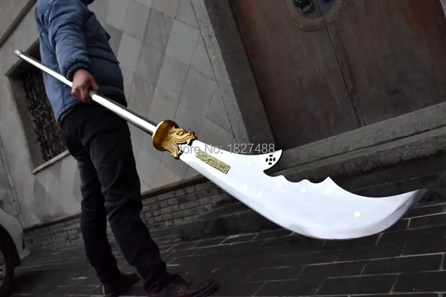 Китайский KungFu Broadsword WuShu Dao Sword острый 1095 лезвие из высокоуглеродистой