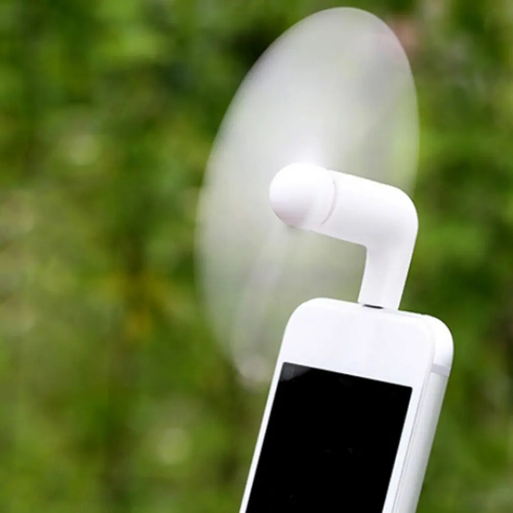 Портативный 5 в мини USB Вентилятор Кулер смартфон для IPhone 6 6s 7 Plus ручной вентилятор