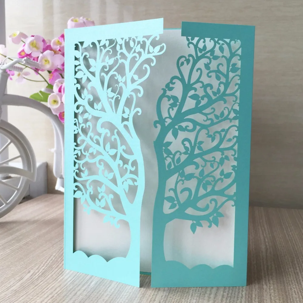 25 шт. роскошные свадебные украшения Китай белые красные лазерная резка