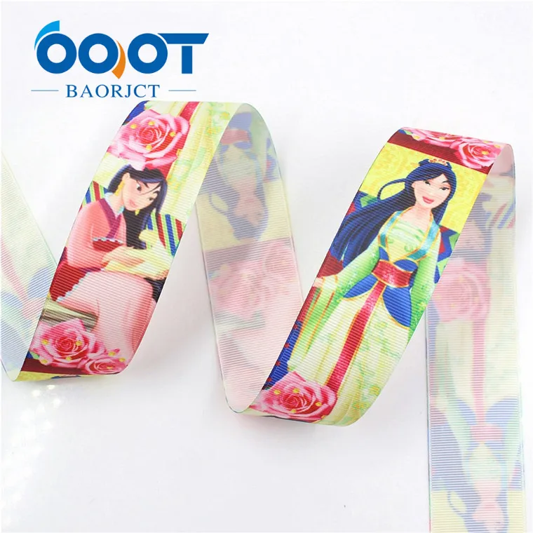 I-19518-1281 OOOT BAORJCT I-19518-1274, 38 мм 10 ярдов мультфильм термотрансферные печатные корсажные ленты, ленты ремесла, лук колпачок DIY аксессуары - Цвет: I-19518-1281