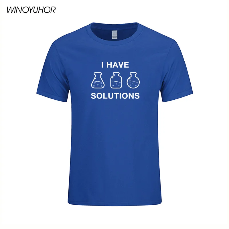 Мужская хлопковая футболка с коротким рукавом надписью Science I Have Experiment