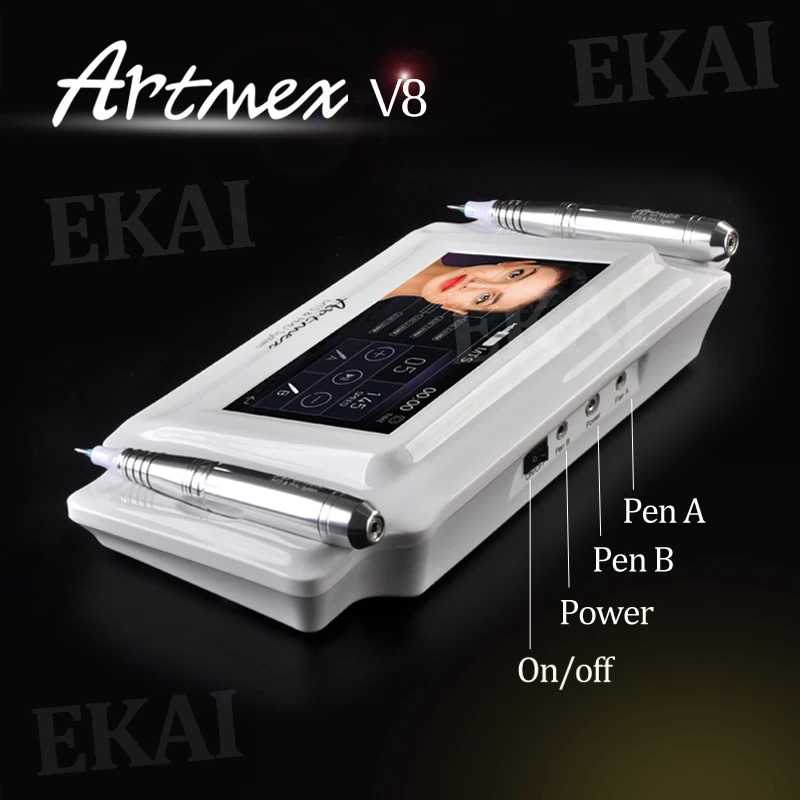 Direct Selling Tattoo Needles Artmex V8 Digital Permanent Makeup Eyebrow Machine Professional Mts Pmu System |