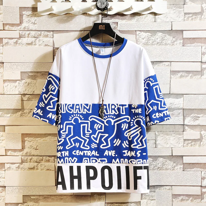 Мужские летние комплекты из 2 предметов футболка и шорты повседневные