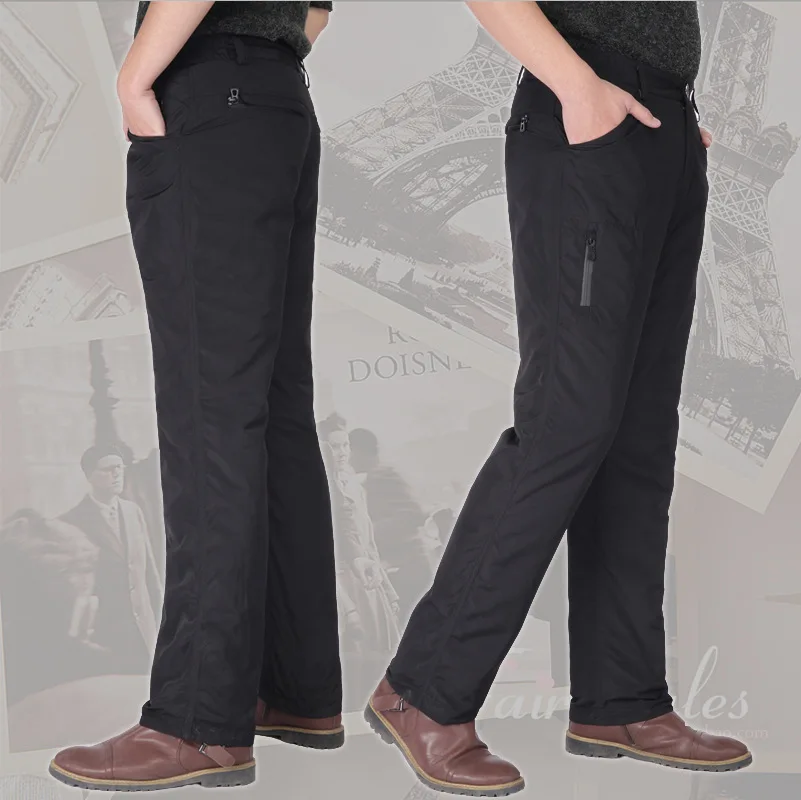 

The new 2015 thickening detachable bladder down pants outside a man wear big yards of cultivate one 's morality trousers